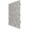 Ekena Millwork 19 5/8in. W x 19 5/8in. H Dublin EnduraWall Decorative 3D Wall Panel Covers 2.67 Sq. Ft. WP20X20DUAGX - alternate 2